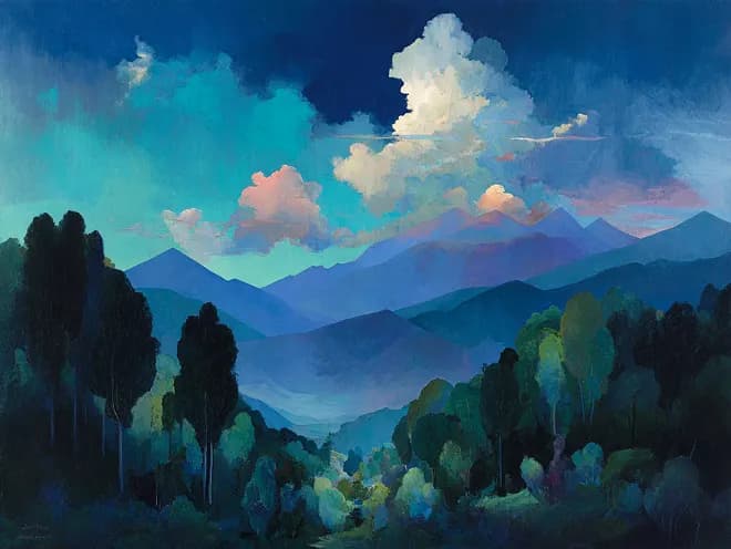 Analytics dashboard showing pageviews, visitors and traffic sources